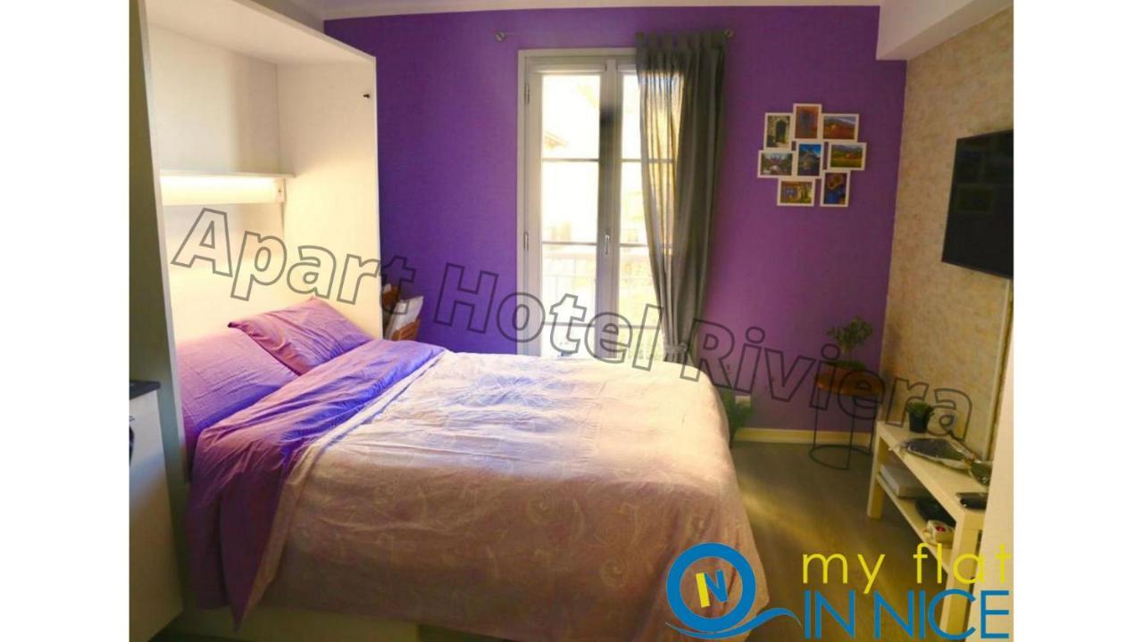 Aparthotel Riviera Nice Cote D'Azur - Old Town - Studio Ac - Sea View - 50M Promenade Des Anglais- La Maison Linda 外观 照片