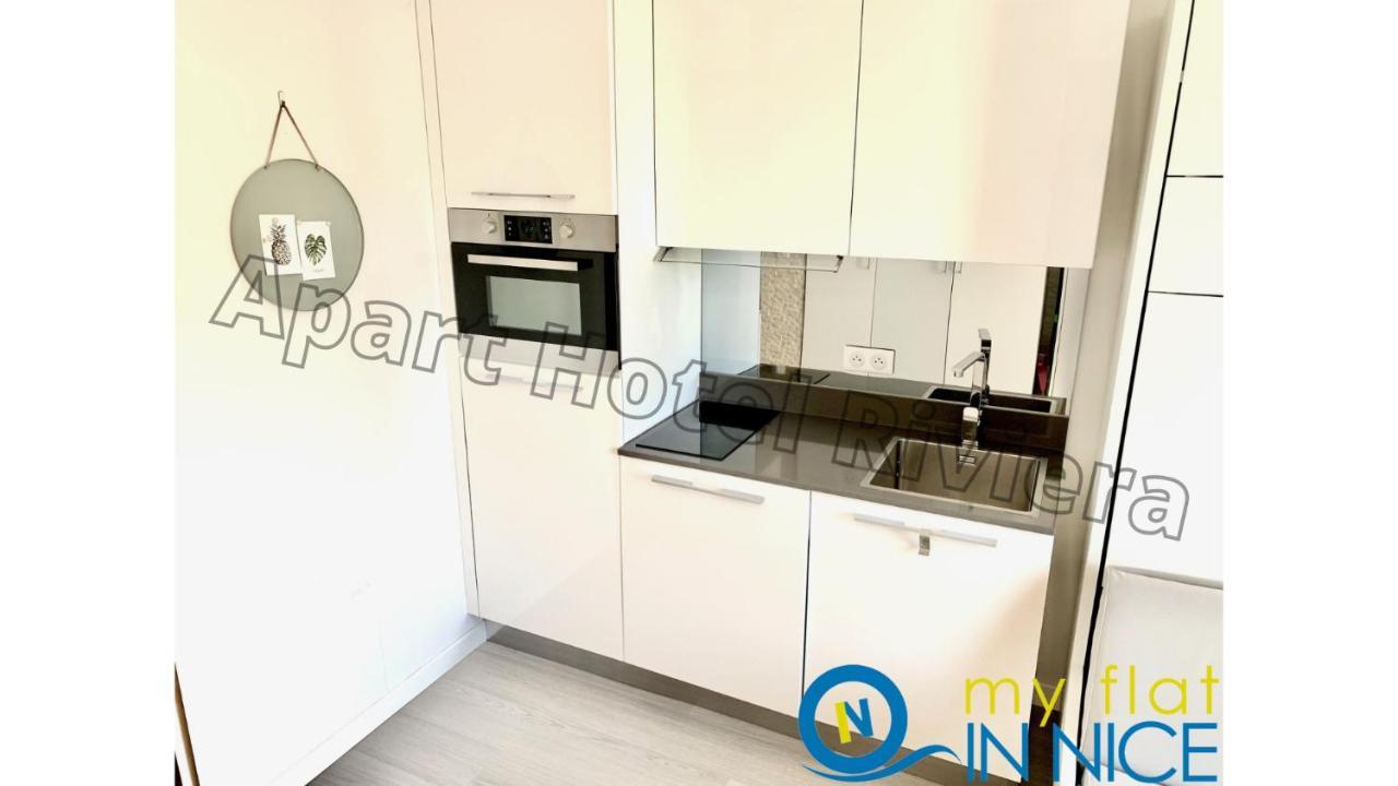 Aparthotel Riviera Nice Cote D'Azur - Old Town - Studio Ac - Sea View - 50M Promenade Des Anglais- La Maison Linda 外观 照片