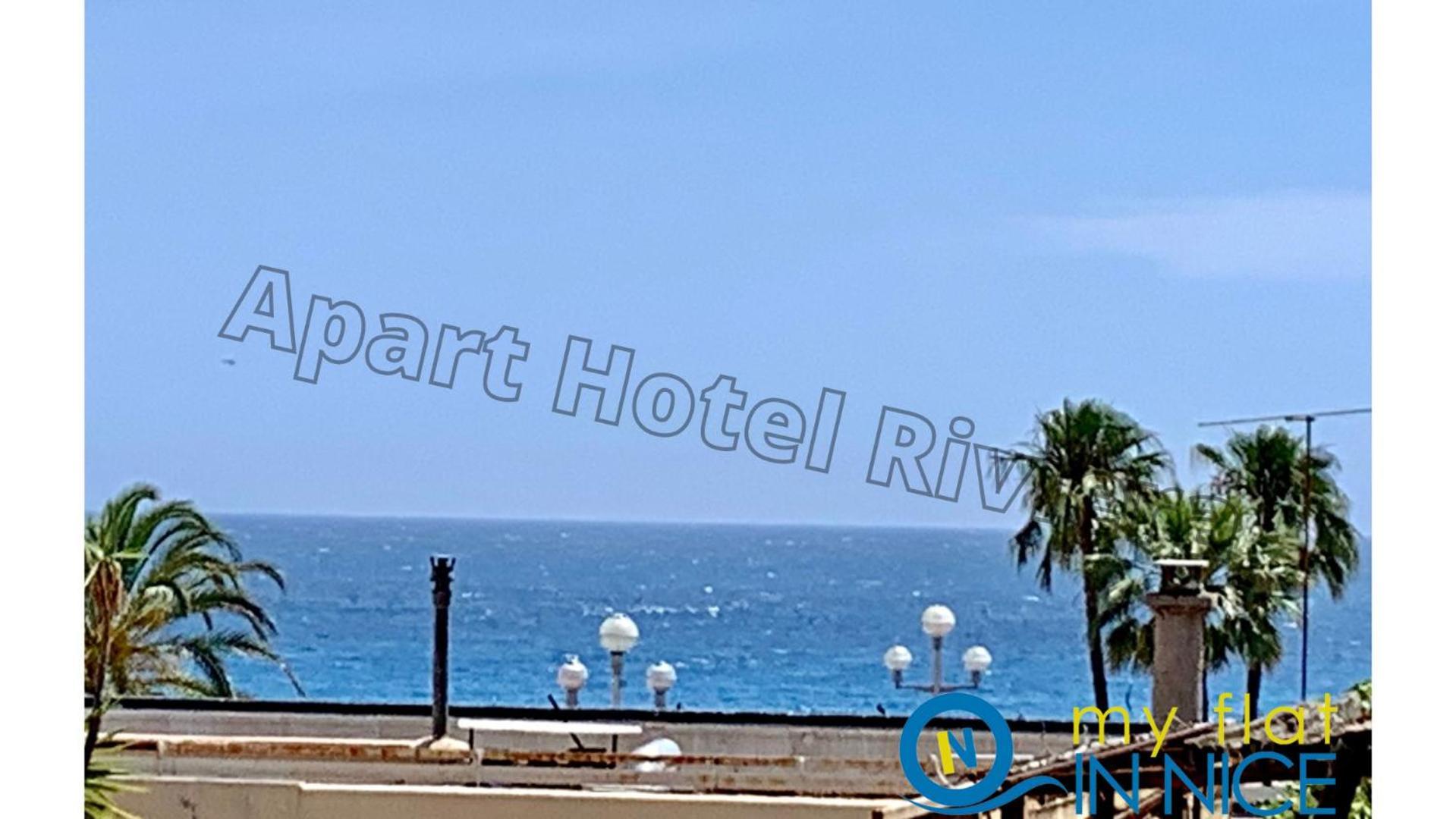 Aparthotel Riviera Nice Cote D'Azur - Old Town - Studio Ac - Sea View - 50M Promenade Des Anglais- La Maison Linda 外观 照片