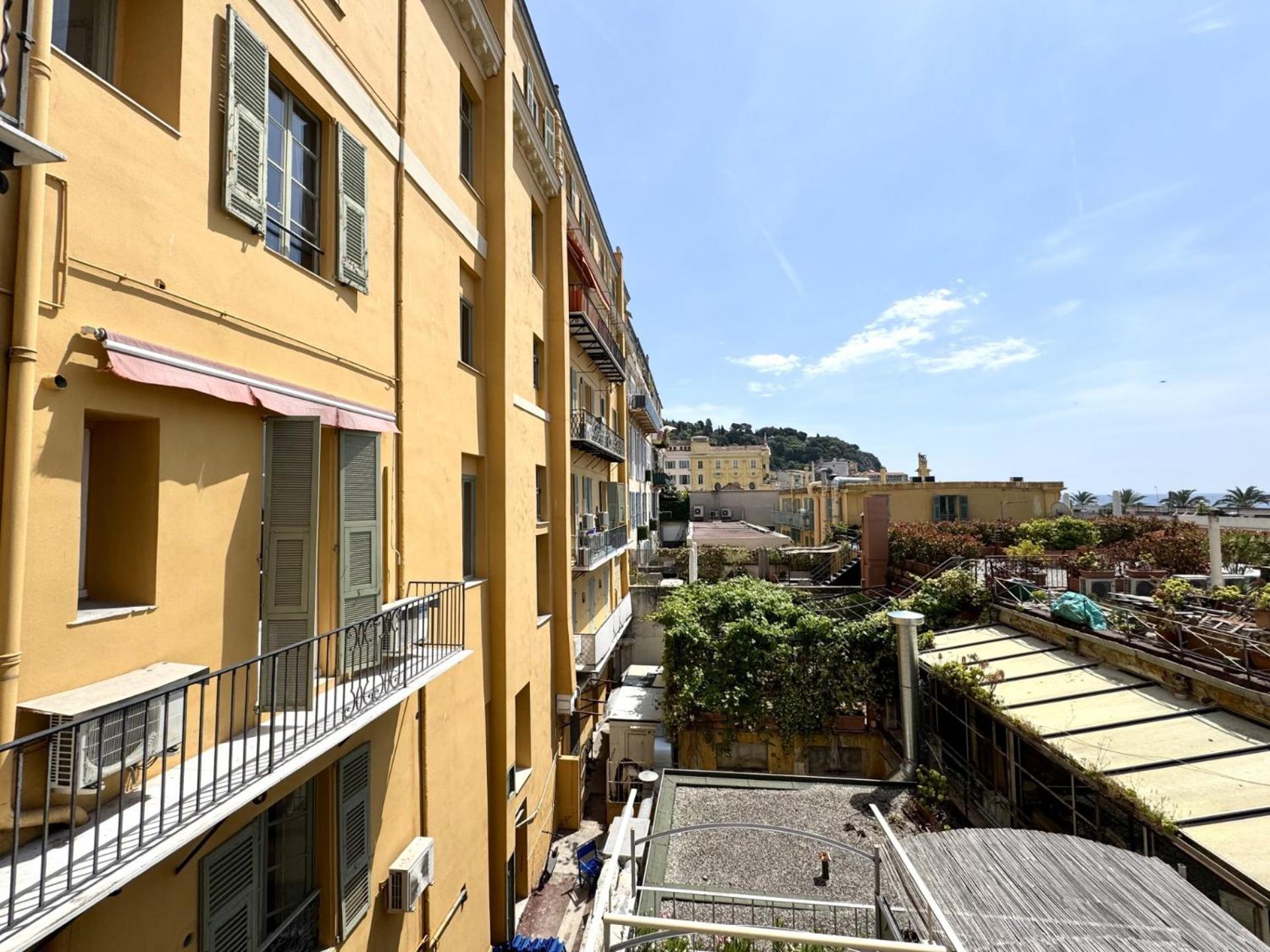 Aparthotel Riviera Nice Cote D'Azur - Old Town - Studio Ac - Sea View - 50M Promenade Des Anglais- La Maison Linda 外观 照片